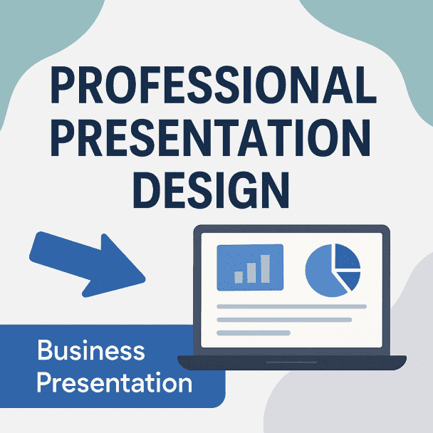 I will design a professional presentation in Canva or PowerPoint
