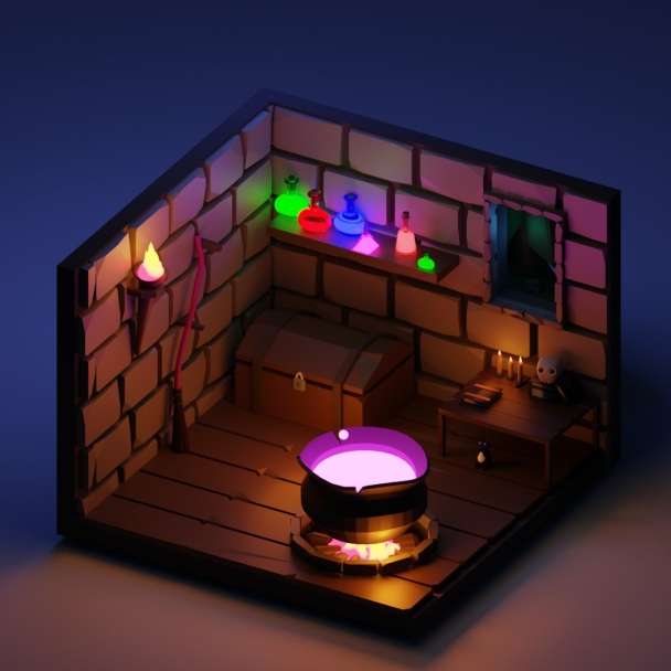 I will design game environments, levels in 3D