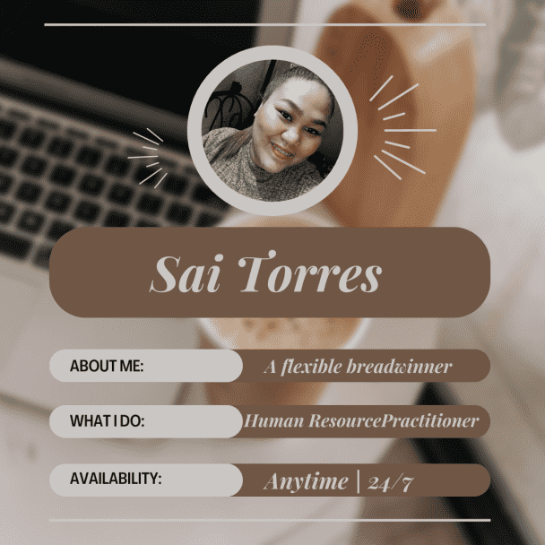I will be your HR recruitment officer or generalist in all facets