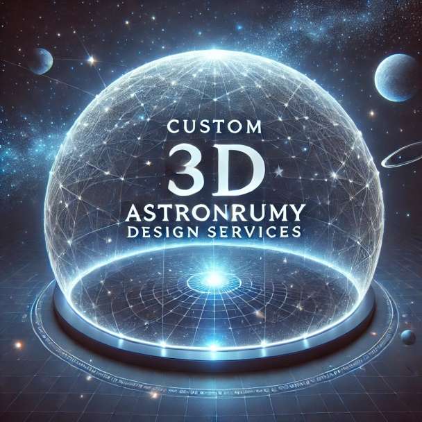 Custom 3D Industrial Designs for Astronomy Projects and More