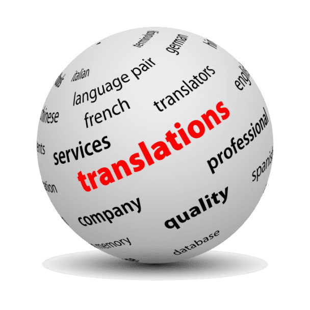 Translations, writing, rewriting and so on.