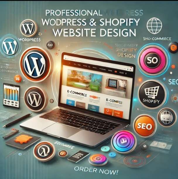 I Will Design Professional WordPress & Shopify Website Design for Your Business Success