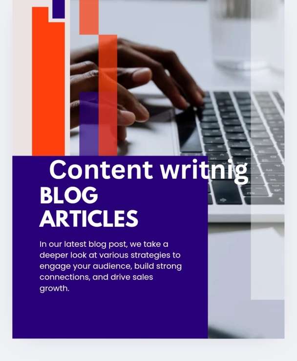 I will write professional and original content or blog articles