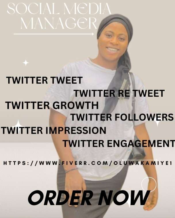 I will do twitter marketing and promotion with organic growth