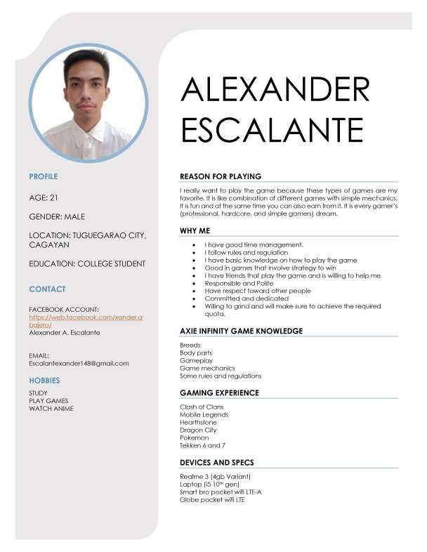 AXIE SCHOLARSHIP