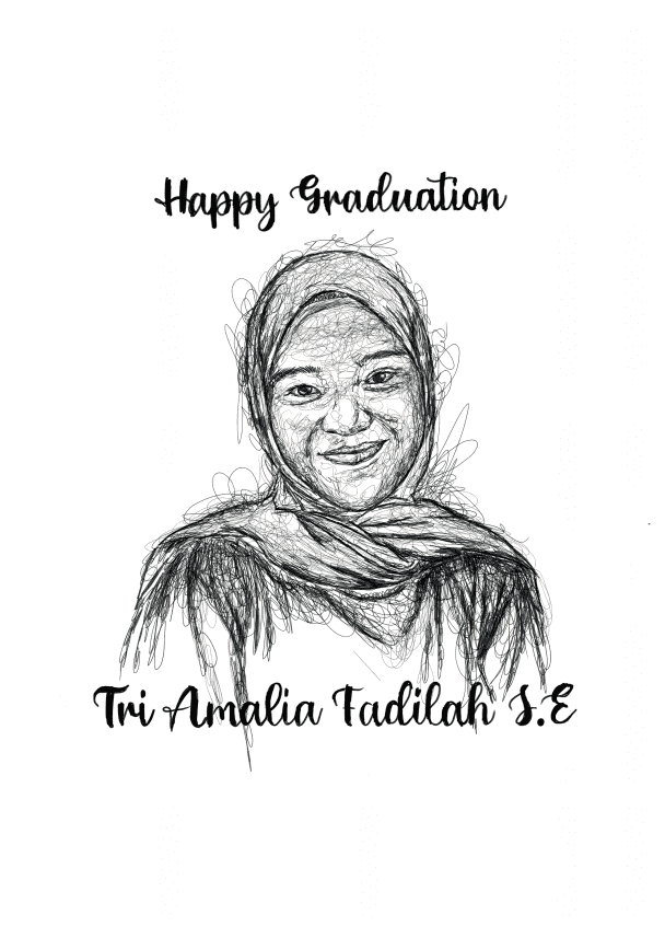 🎨 I will draw a custom scribble portrait in my unique style