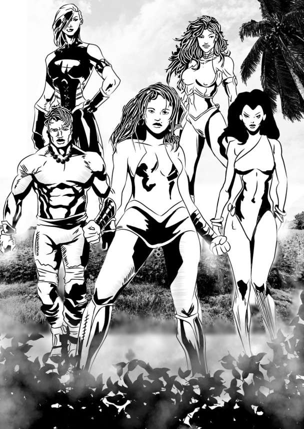 I will create fascinating comic book illustration, fan art, concept art