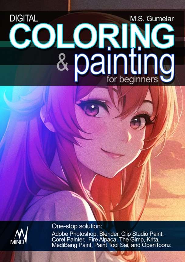 I will professionally color your illustration beautifully