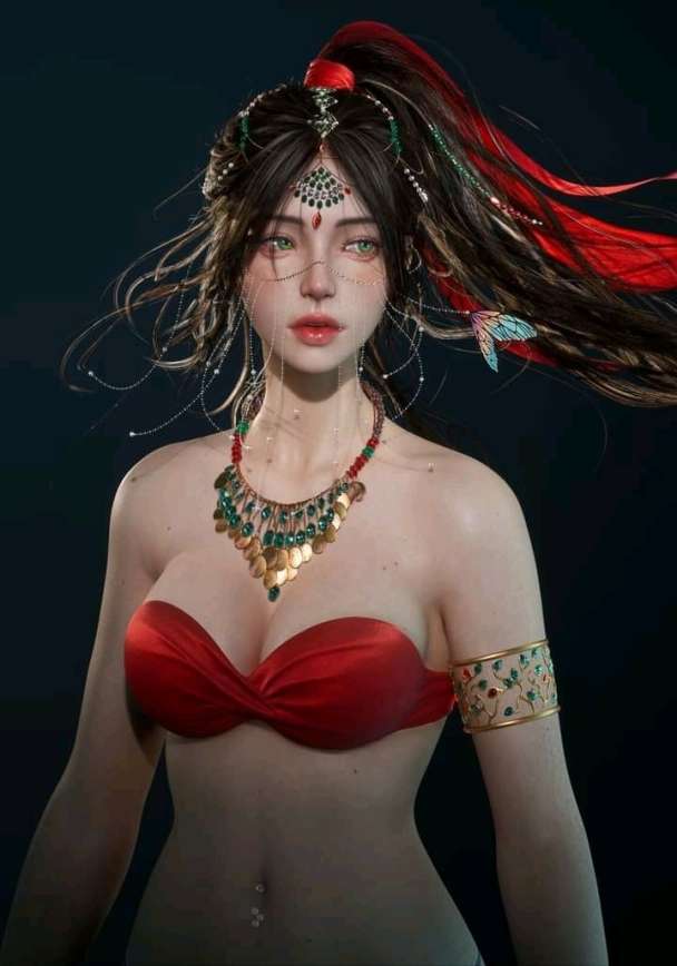 I will 3d character modeling 3d photo realistic character model 3d blender character
