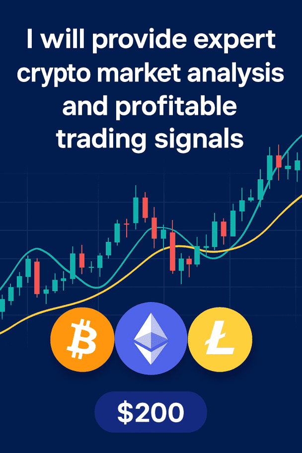 I will provide expert crypto market analysis and profitable trading signals