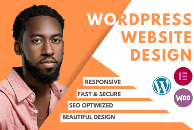 I will develop and design your wordpress website or redesign