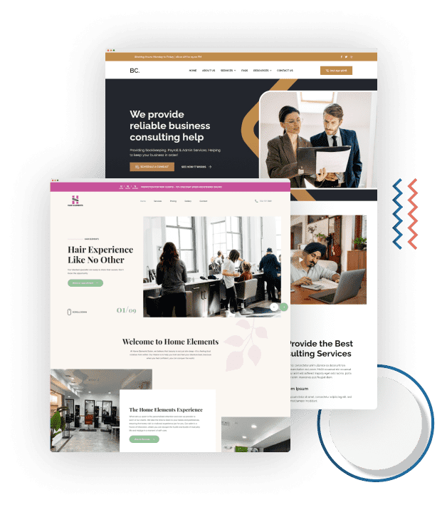 You will get WordPress website development services