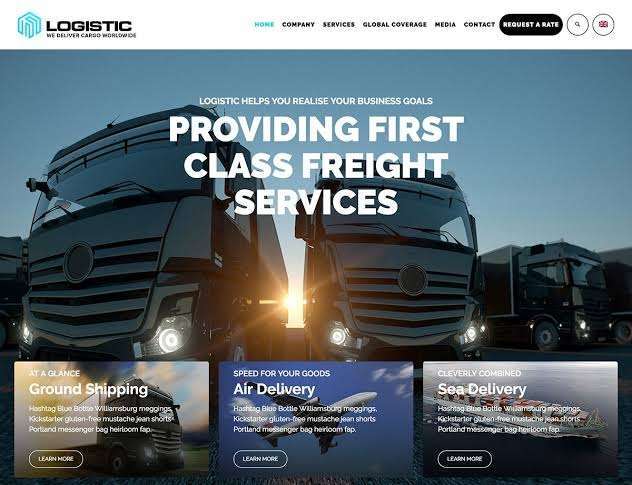 I will Professional Transportation Website Development and Design Services