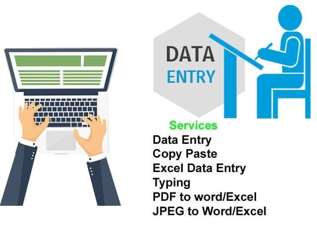 I will type your Documents into Excel sheets and Word. image 1