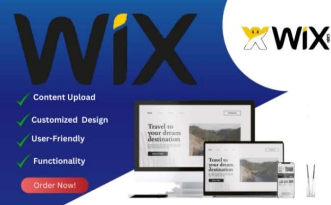 I will fix revamp design redesign Wix website