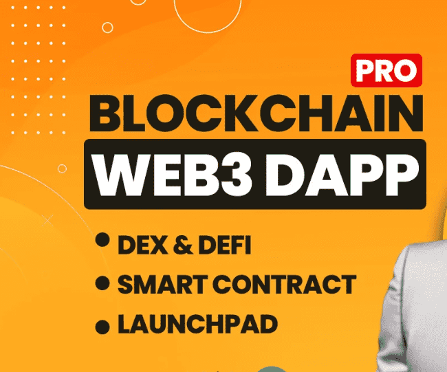 I will be blockchain developer and make pancake swap, uniswap smart contract, web3 dapp