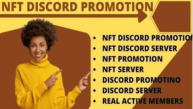 I will boost nft discord server members with real members