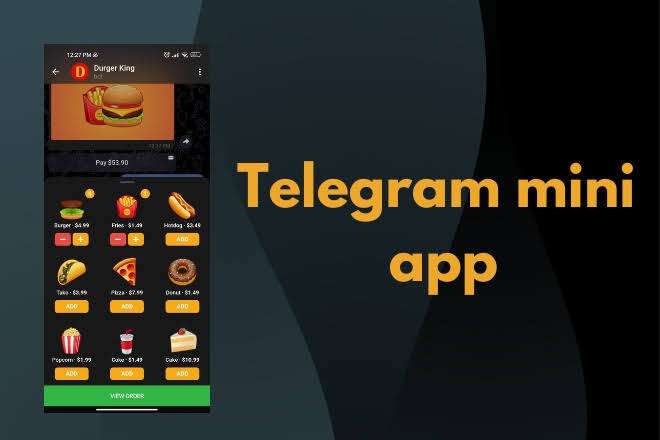 I will make Telegram mini app, telegram mini game, telegram crypto game, tap to earn game