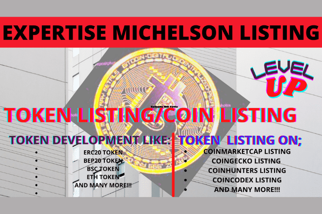 I will successfully list your Token on any exchange platform