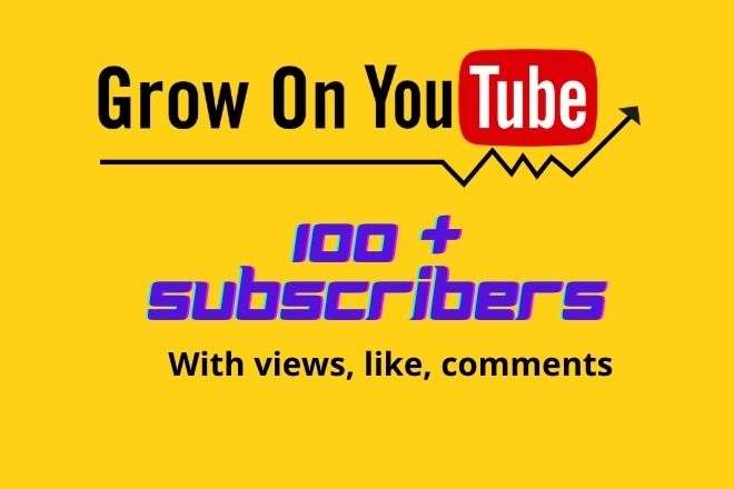 YouTube subscribers 100+