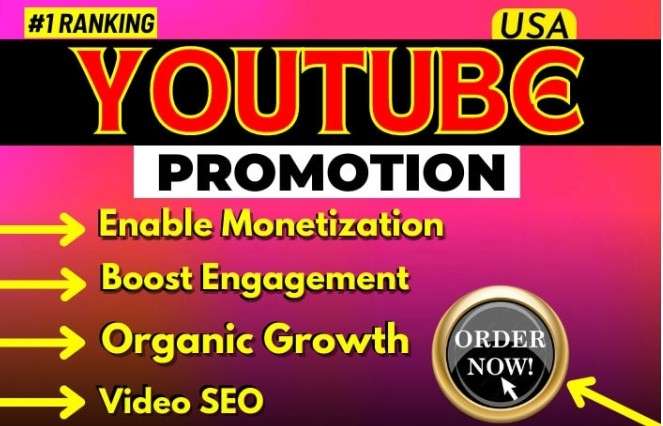 will organic views USA youtube video promotion music promotion