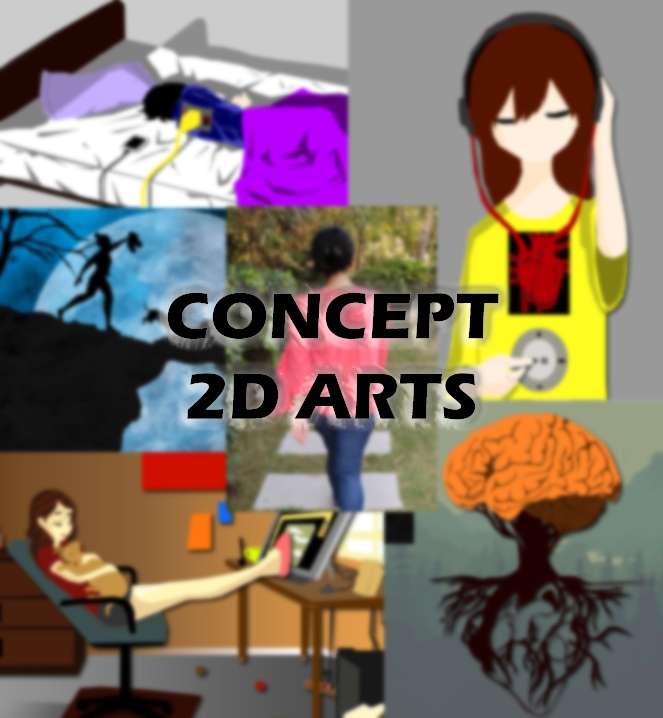 Concept 2d arts