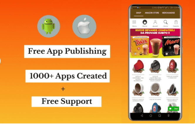 I will convert your website into the android iphone apps freely publish on google play