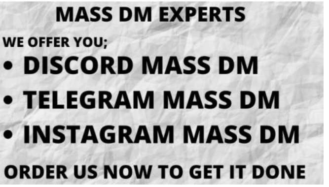 discord mass dm instagram,  twitter mass dm telegram mass dm