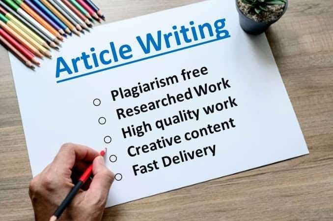 I will write article for your blog and business