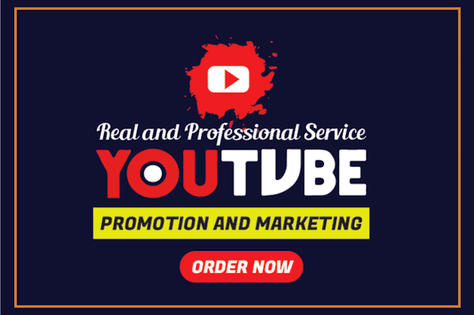 I will do YouTube video promotion, video promotion, YouTube promotion