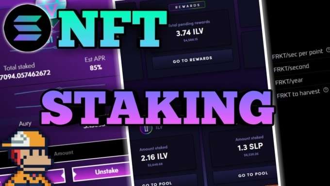 I will develop Nft staking website for your Nft Projects