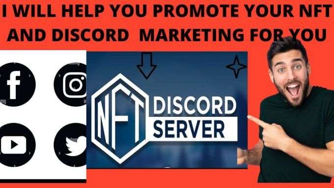 I will do nft discord promotion, nft, discord