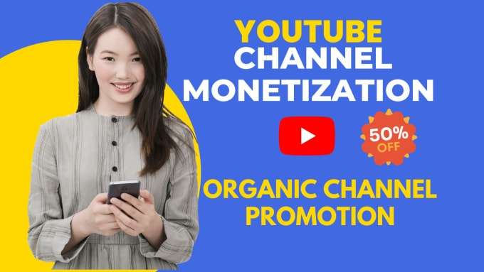 I will do usa youtube video promotion for channel monetization organically