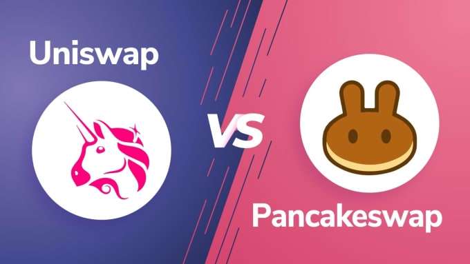 I will fork pancake swap, uniswap dex website