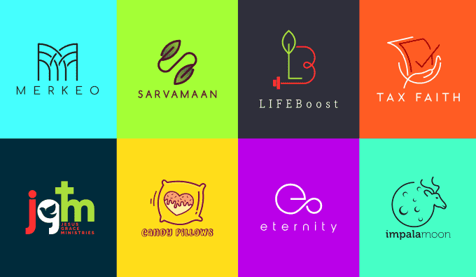 I will design 2 modern minimalist logo design image 1