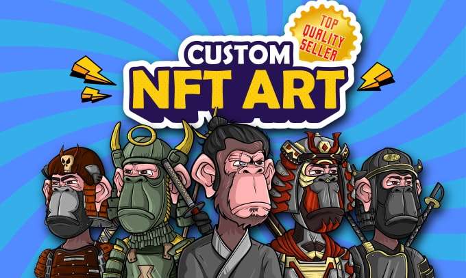 I will create your own unique nft art generated collections