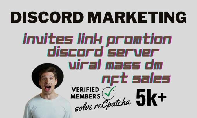 I will do Discord Invite link promotion to new members