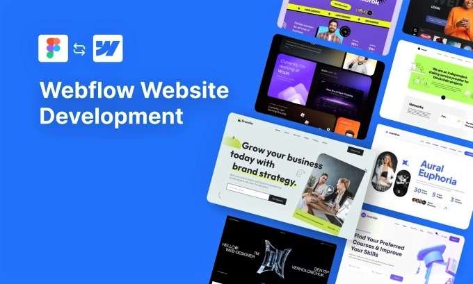 I will develop webflow website design and convert figma to webflow