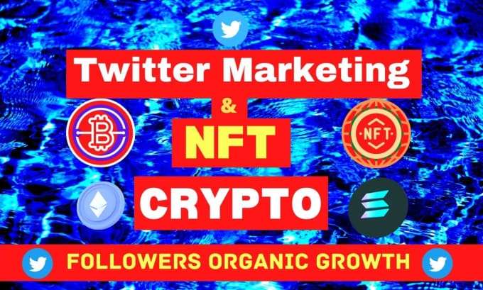 twitter marketing for nft, crypto related page fast organic growth 💯🚀🚀🚀