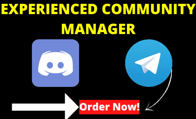 I will be your telegram community manager, community manager