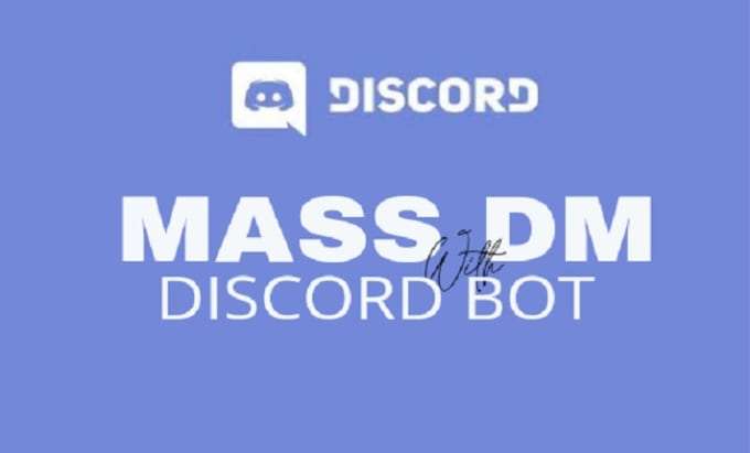 Promotion for discord server with discord mass dm bot