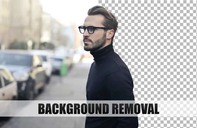 I will do background removal or photoshop manipulation