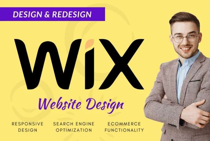 I will do wix website design, wix landing page or redesign wix site