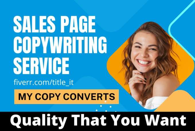 I will be your professional copywriter for your business.
