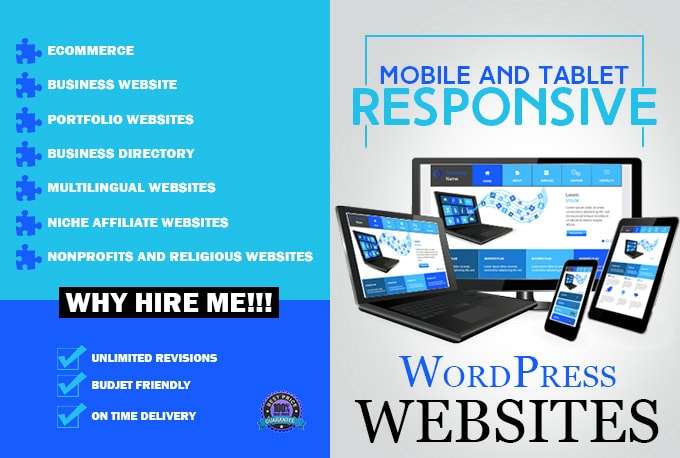 I will develop a  responsive and user friendly website. image 3