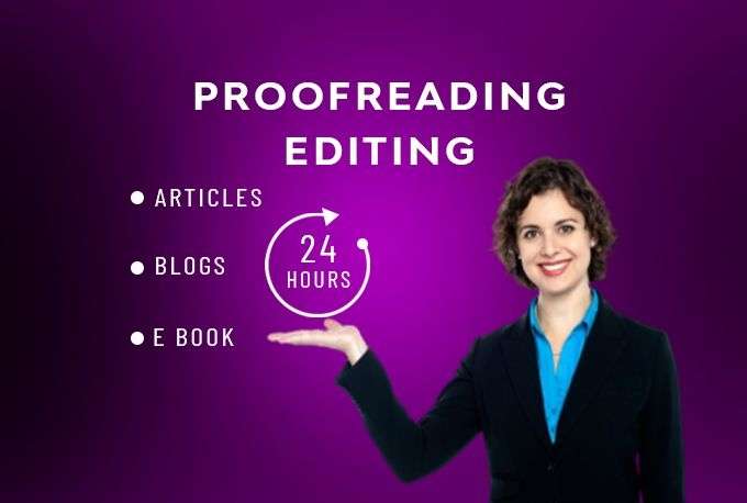 I will professionally proofread and edit your document in 24 hours