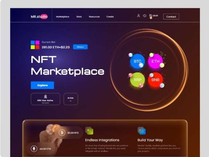 I will develop solidity nft minting website