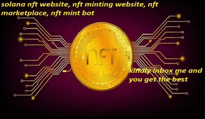 I will create  solana nft minting website, nft engine