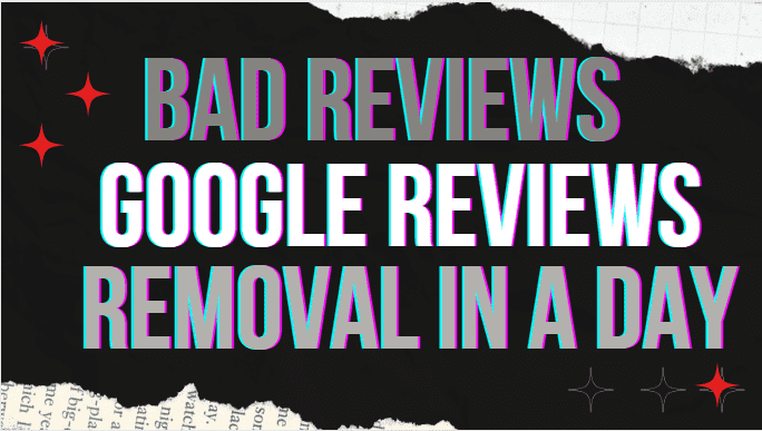 i will remove bad reviews and negative comments in a day