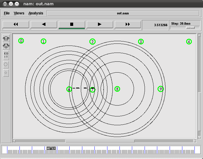 Simulation and comparison AODV and DSDV protocol with NS2